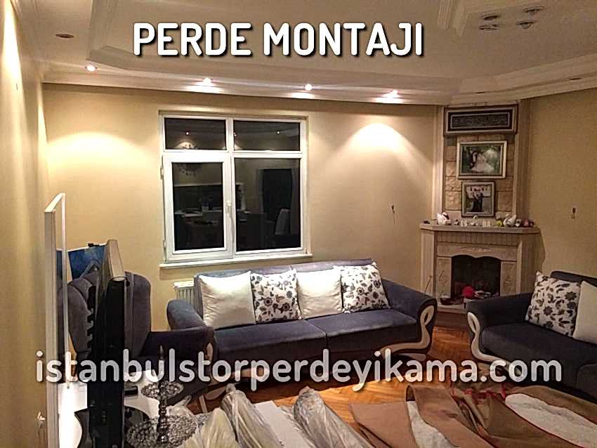 Silivri stor perde yıkama Perde Montajı