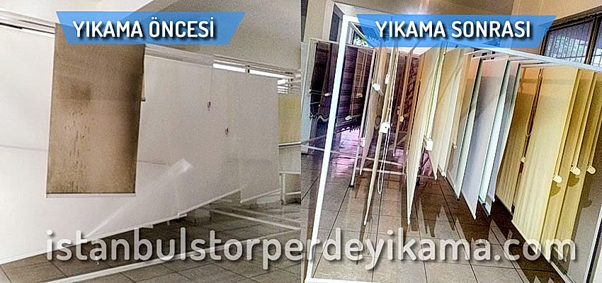 Silivri stor perde yıkama