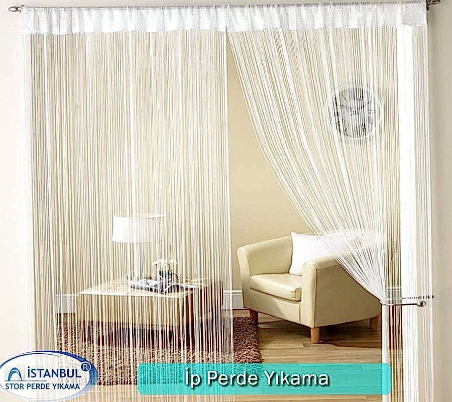ip perde yıkama resmi