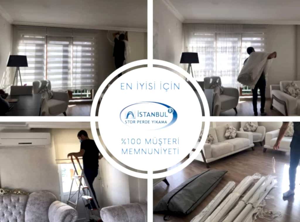 stor zebra perde yıkama