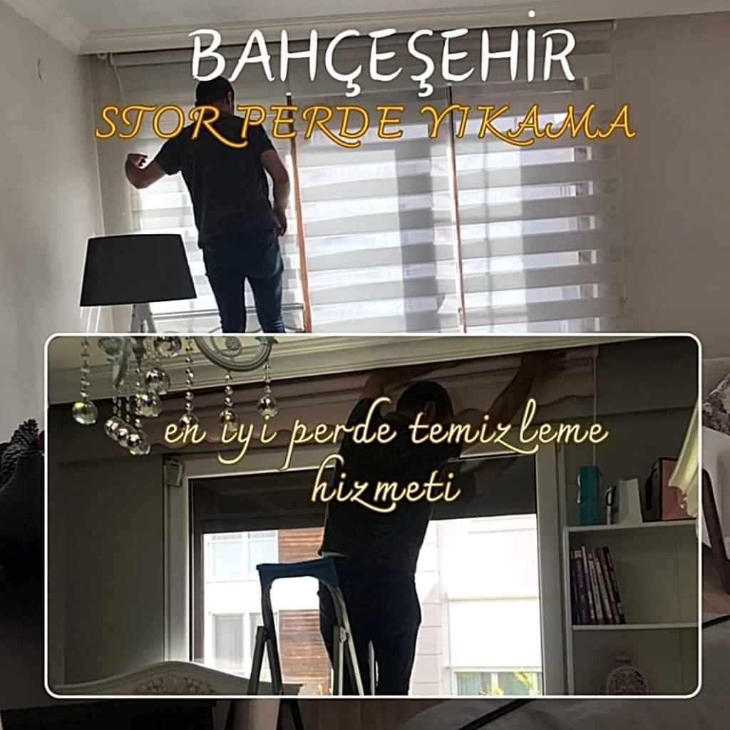 Bahçeşehir stor perde yıkama