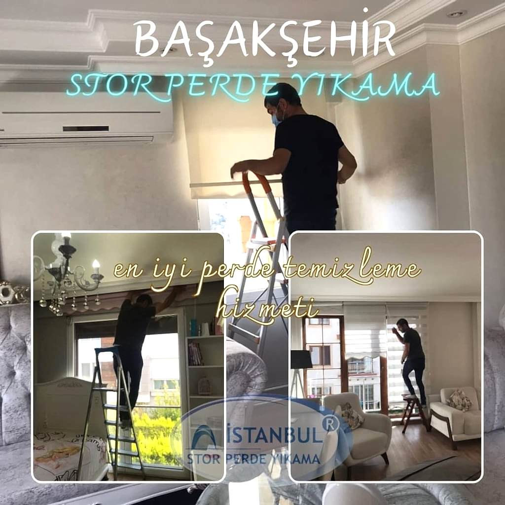 Başakşehir stor perde yıkama