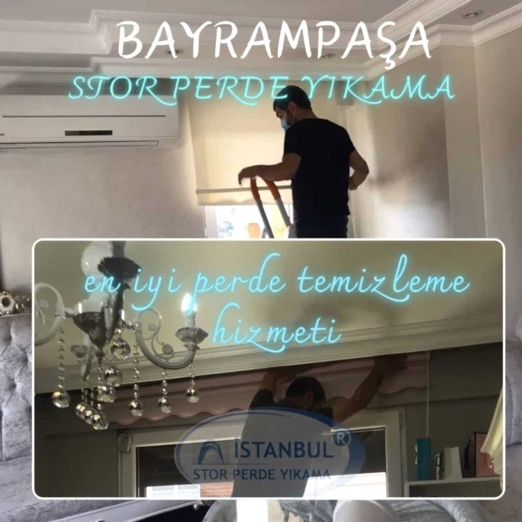 Bayrampaşa stor perde yıkama