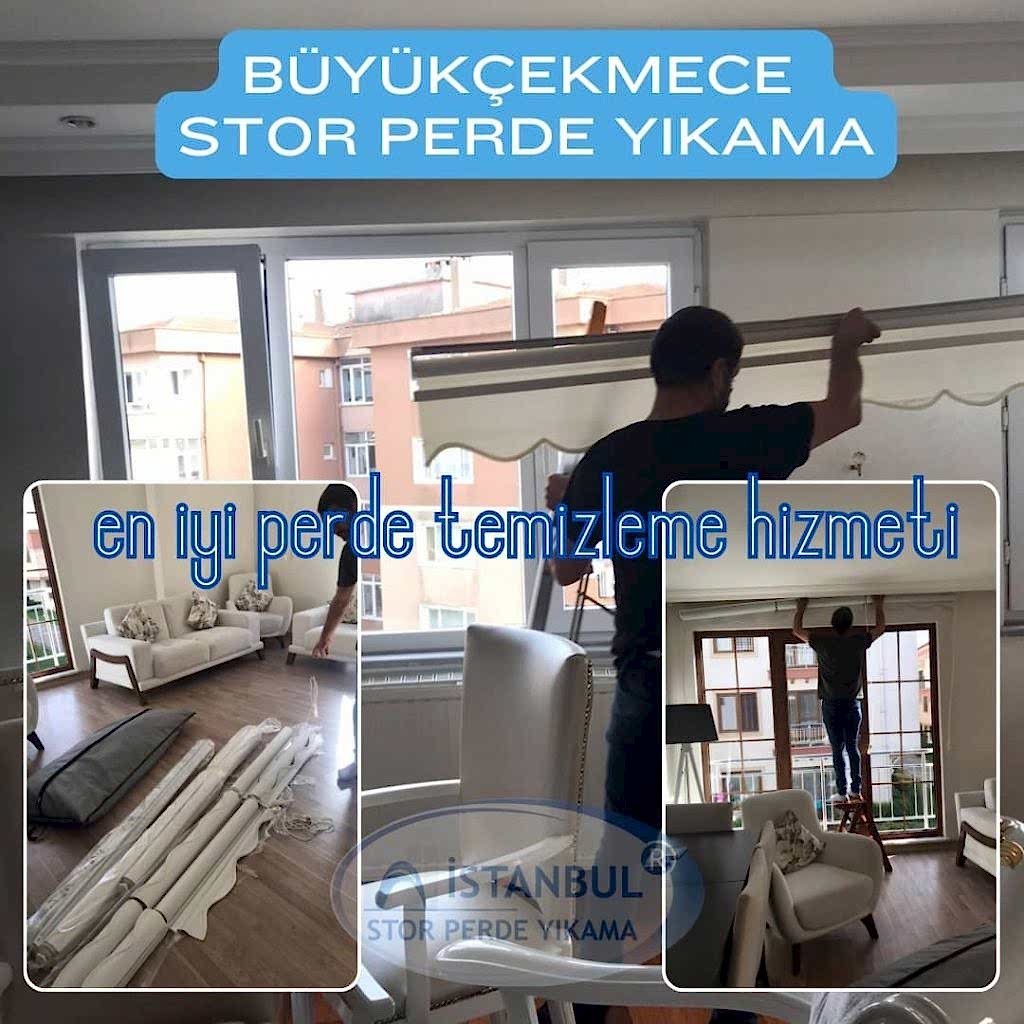 Büyükçekmece Stor Perde Yıkama