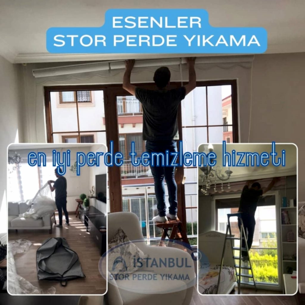 Esenler stor perde yıkama