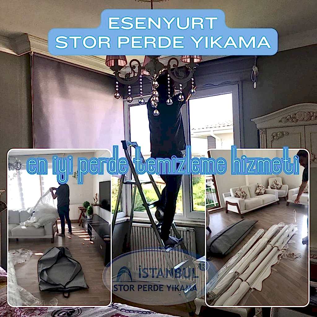 Esenyurt stor perde yıkama
