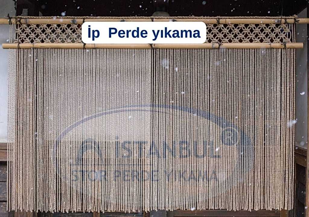 ip perde yıkama