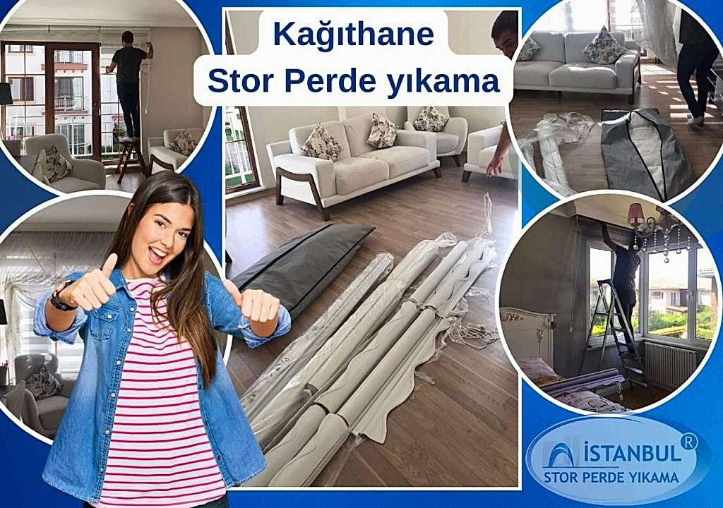 Kağıthane stor perde yıkama